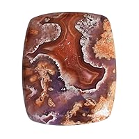 Natural Purple Passion Agate Rectangle Shape Size 39x33x5.5 MM Pendant Jewellery Making Gemstone This crystal is Thought to have Calming and Soothing Vibrations