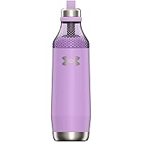 Under Armour Infinity 22oz Water Bottle. Twist-Off Top for Ice and Protein Shake. Shatter and Odor Resistant. Stainless Steel.