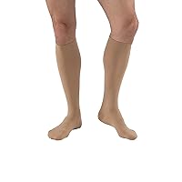 JOBST Relief 20-30mmHg Compression Stockings Knee High, Closed Toe, Beige, X-Large Full Calf Petite