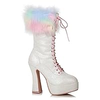 Ellie Shoes Women's 557-NORA-WHT-13 Fashion Boot, 13