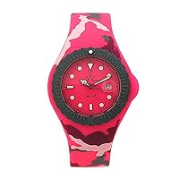 Women's JYA02PS Jelly Army Pink Camo Rubber Watch