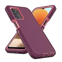 for Samsung Galaxy A32 5G Case,Shockproof Dustproof Case for iPhone Samsung Galaxy A32 5G (Purple)