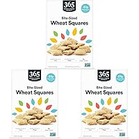 Bite Sized Wheat Squares Cereal, 14 Ounce (Pack of 3)