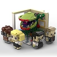 Audrey II Building Blocks Set, Mushnik's Shop Diorama Scene Building Model Toys, Compatible with Lego, Collectible Creative Bricks for Kids and Adults, Aged 8+ (994 PCS)
