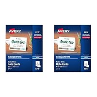 Avery Printable Note Cards, 4.25