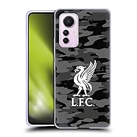 Head Case Designs Officially Licensed Liverpool Football Club Away Colourways Liver Bird Camou Soft Gel Case Compatible with Xiaomi 12 Lite