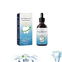 Shark Cartilage Protein Dental Regrowth Drops,Tooth Serum Whitening,Color Corrector Tooth Serum,Effective, Painless, No Sensitivity (1PCS)