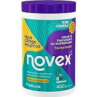 Novex My Curls Memorizer Deep Conditioning Hair Mask Cream Treatment 14oz - Enhanced with a Mix of Oils and Cranberry Extract (Suitable for All Curls)