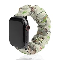 Spring Geckos Watch Band Compitable with Apple Watch Elastic Strap Sport Wristbands for Women Men