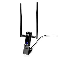 ALFA Network AWUS036AC Long-Range Wide-Coverage Dual-Band AC1200 USB Wireless Wi-Fi Adapter w/High-Sensitivity External Antenna - Windows, MacOS & Kali Linux Supported