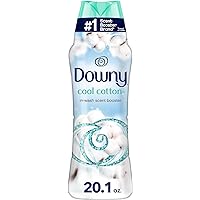 Downy Laundry Scent Booster Beads for Washer, Cool Cotton, 20.1 oz