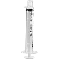 NeoMed at Home 3mL ENFit Reusable Syringe with O-Ring Plunger - Box of 50 - 1,000 Uses per Box – connects to feeding tubes and extension sets for tube feeding medication delivery or oral medication delivery
