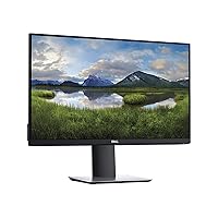 Dell P2419H 24 Inch LED-Backlit, Anti-Glare, 3H Hard Coating IPS Monitor - (8 ms Response, FHD 1920 x 1080 at 60Hz, 1000:1 Contrast, with Comfortview DisplayPort, VGA, HDMI and USB), Black