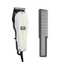 Wahl Professional Super Taper Hair Clipper Large Styling Dark Grey Comb Bundle