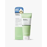Cleansing Foam with Centella Asiatica, TECA, Amino Acid - Korean Skin Care Hypoallergenic Face Wash - Gentle, Exfoliating Daily Cleanser (5.64 oz) by Dongkook Pharmaceutical