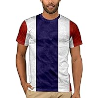 Mens American Flag T-Shirt Casual 4th of July Day Patriotic Shirts Short Sleeve Graphic Tee