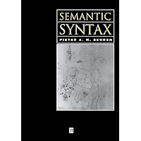 Semantic Syntax Semantic Syntax Paperback