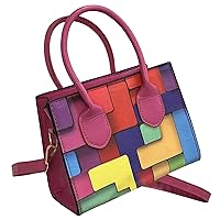 Shoulder Bags Women,Adjustable Colorful Girls Handbag,Trendy Small Cute Purses,Crossbody Handbags for Women,Ladies