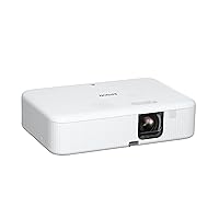 EpiqVision Flex CO-FH02 Full HD 1080p Smart Streaming Portable Projector, 3-Chip 3LCD, 3,000 Lumen Color/White Brightness, Android TV, Bluetooth, 5W Speaker, Home Entertainment