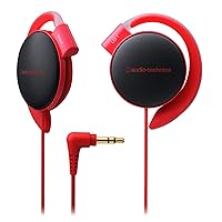 Audio Technica ATH-EQ500 RD Red | Ear-Fit Headphones (Japan Import)