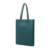 Portjour PT305 Women's Tote Bag, Vertical Type, Fits A4, Recitals, Sub Lightweight, Simple, Elegant, Stylish, PU Leather