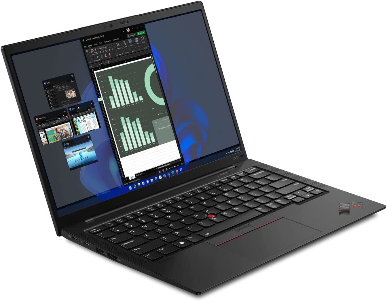 Madi Kay Designs Lenovo ThinkPad X1 Carbon Gen 10, 14.0'' FHD+ Touchscreen IPS Anti-glare,12th Intel Core i7-1260P Processor 16GB RAM 512GB SSD, Backlit KYB, FR Reader, Win 11 Pro - M.K.D. Support