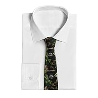 Men's Tie Gradient Square Print Skinny Tie Neck Tie Business Wedding Formal Fashion Causal Necktie