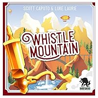 Whistle Mountain, Strategic Board Game, Tile Laying, Worker Placement Game Fun Game for Adults