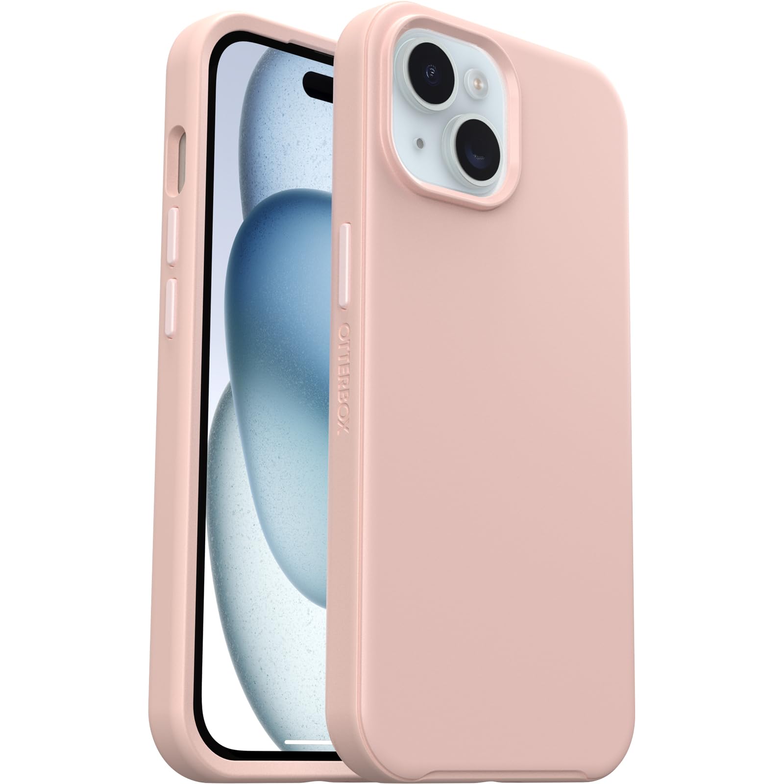 OtterBox iPhone 15, iPhone 14, and iPhone 13 Symmetry Series Case - BALLET SHOES (Pink), Snaps to MagSafe, Ultra-Sleek, Raised Edges Protect Camera & Screen