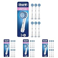 Oral-B Sensitive Gum Care Electric Toothbrush Replacement Brush Heads, 6 Count(Pack of 4)