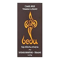 One With Nature Bedu Face & Body Bar - Turmeric, Honey & Vitamin E, 4oz - Natural Moisturizing Cleanser One With Nature Bedu Face & Body Bar - Turmeric, Honey & Vitamin E, 4oz - Natural Moisturizing Cleanser