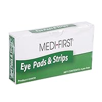 Medique Products 64470 Eye Pads, 4-Pack, white