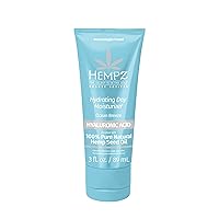Hempz Ocean Breeze Hydrating Daily Moisturizer - Hydrating Day Cream Rich with Minerals, Vitamin C, & Hempseed Oil to Hydrate & Repair Extremely Dry or Sensitive Skin, for Face & Body, 3 Oz