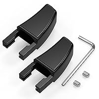 Bevinsee 2pcs Seat Release Handle Lever Knob Compatible with Ford Mustang 2005-2014 Black