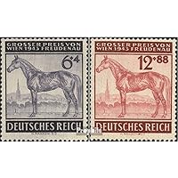 German Empire 857-858 (Complete.Issue.) fine Used/Cancelled 1943 Large Price of Vienna - Horses (Stamps for Collectors) Horses/Zebras