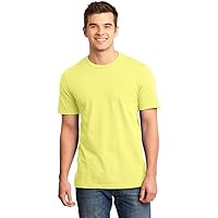 District Young Mens Very Important T-Shirt, Lemon Yellow, Small