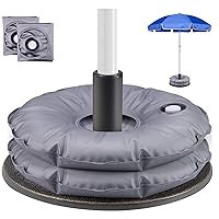 18.5Inch Filled Water Stand Weight for Patio Umbrella Outdoor Base Bag Swimming Tube Toy