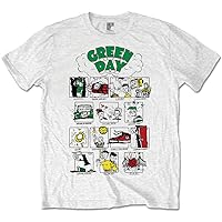 Green Day Men's Dookie RRHOF T-Shirt White