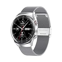 2021 New Smart Watch Men's Full Touch Screen Sports Smart Watch IP68 Waterproof Gym Track Monitoring Watch