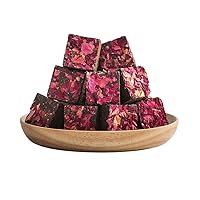 Chinese Pure Handmade Black Brown Sugar with Rose for Relieving Pain during Menstrual Period