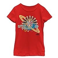 Marvel Little, Big Star Power Girls Short Sleeve Tee Shirt