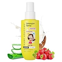 Junior Detangler Hair Spray | For 3+ Year Old Kids | Strengthens & Detangles | Tear Free, Creamy & Non Greasy | Adds Shine | Aloe Vera & Coconut Milk Protein | 150mL