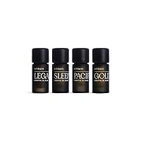 Vitruvi Signature Blend Essential Oils Kit | Floral, Citrus, Herbal, and Woodsy Aromas | 100% Pure Essential Oil Set, Essential Oils for Diffusers Aromatherapy 4x5 ml (0.17 fl. oz.)