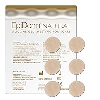 Epi-Derm Epi-Tabs (6) (Fabric Circles) Silicone Scar Sheets from Biodermis