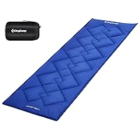 KingCamp Cot Pad for Camping, Soft Lightweight Sleeping Pad, Portable Non-Slip mat with Backpacking, for Yoga, Hiking, Traveling