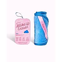 The Original Makeup Eraser, Erase All Makeup with Just Water, Including Waterproof Mascara, Eyeliner, Foundation, Lipstick, and More (Berry Blue)