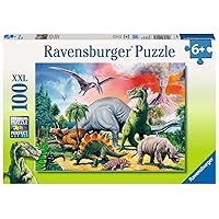 Ravensburger Among The Dinosaurs Jigsaw Puzzle (100 Piece)