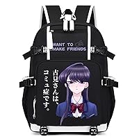 Anime Komi can't communicate Backpack Shoulder Bag Bookbag Student School Bag Daypack Satchel CA8