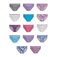Hanes Girls Underwear Bikini 14-Pack