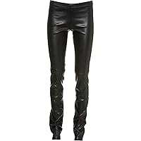Handmade Black Leather Pants for Women Real Leather Leggings for Women Jaquelin